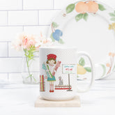 Fabric Shopping Mug - 15 oz.